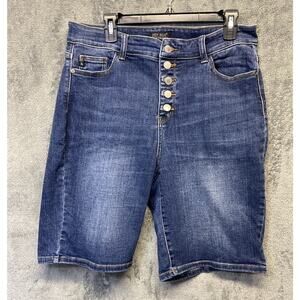 Judy Blue Women’s Button Fly Jean Shorts Size 1XL